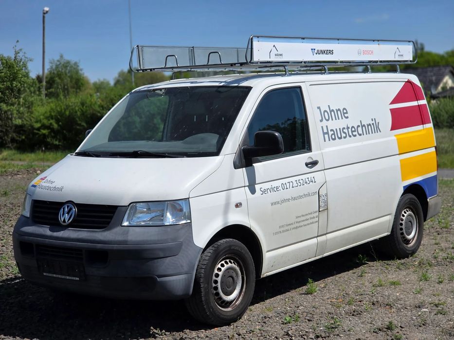 Volkswagen Transporter T5  3-osobowy*1.9TDI*Tylko 160.000km!*Bardzo dobry stan*Bez rdzy*TÜV 2027