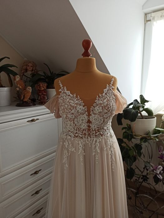 Suknia ślubna NOWE suknie ślubne PLUS SIZE duże rozmiary 48 50 52