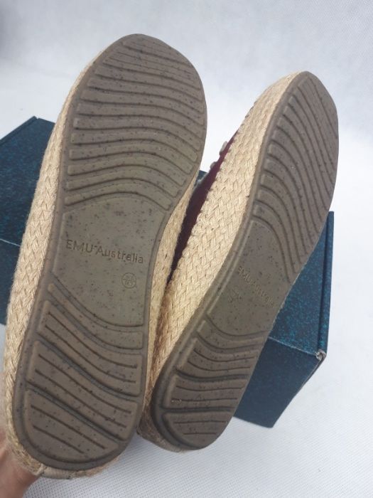 Nowe tenisówki emu agonis bordo rich red 39 uk6 oryginalne trampki
