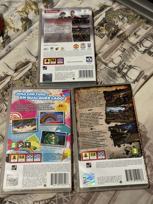 3 jogos para PSP