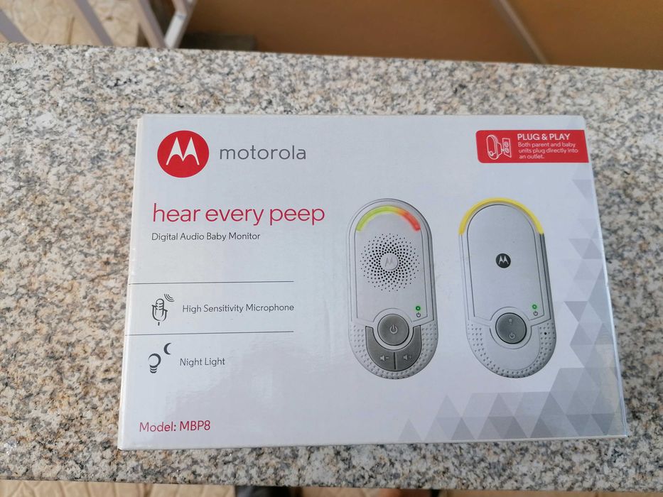 Monitor áudio para bebé