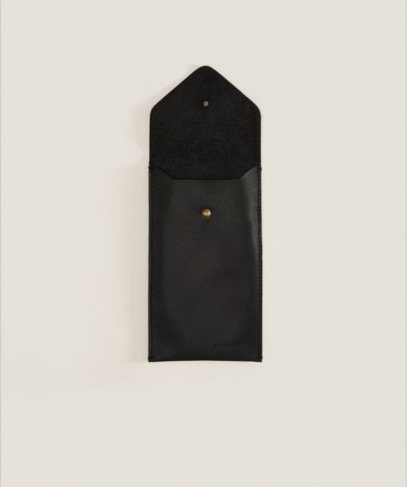 Porta-Objectos Pele Zara Home NOVO