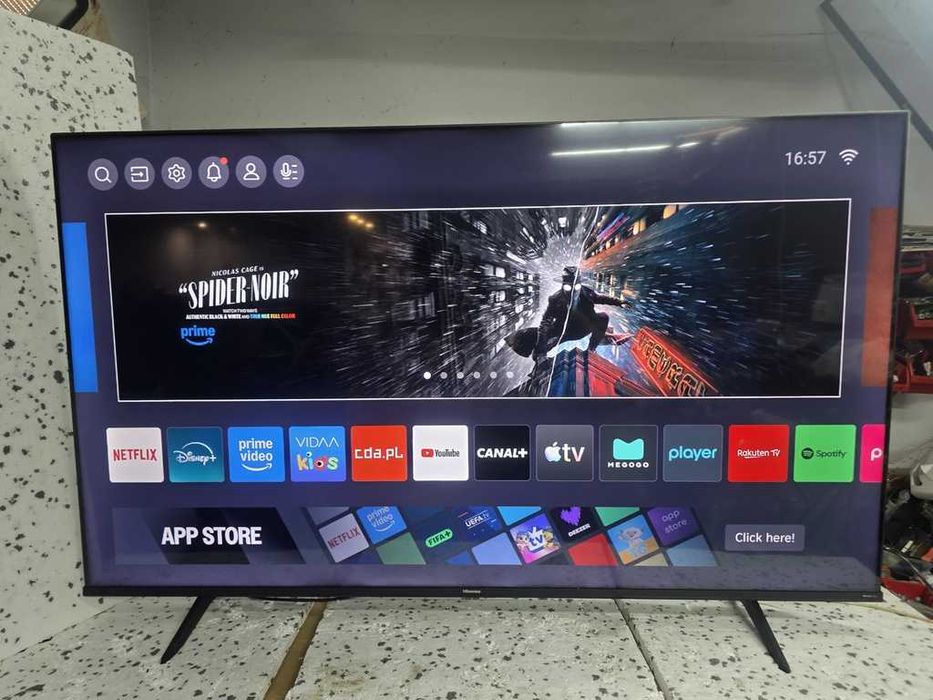 TV LED Hisense 58 cali 4k uhd - smart wi-fi