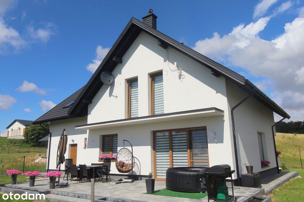 Nowoczesny dom 193,83 m² z lokalem obok Brodnicy