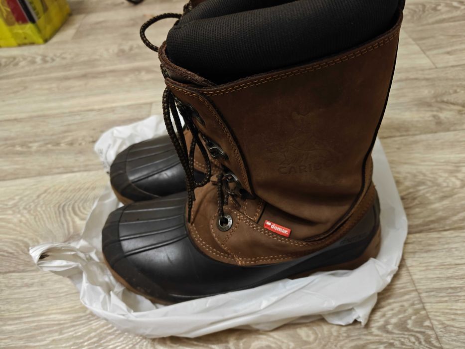 Оригінальні зимові чоботи Demar Caribou PRO - Olive Brown
