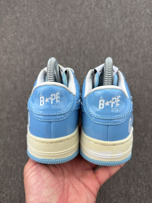 Buty A Bathing Ape Bape Sta White Blue
