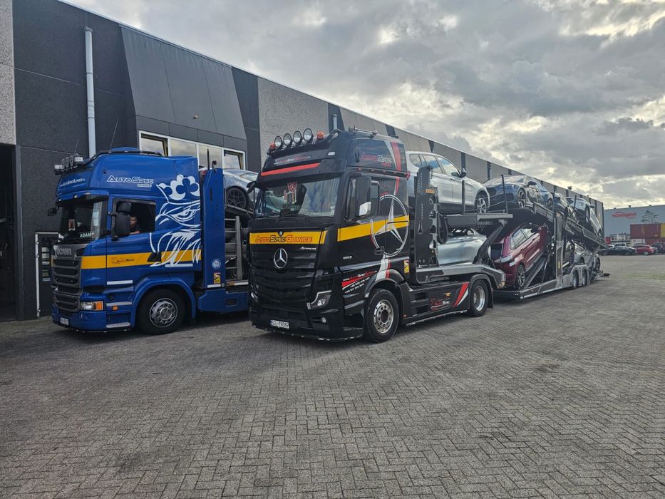 Transport AUT Niemcy Belgia Holandia Bremen Bremerhaven Rotterdam