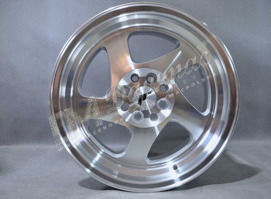 Felgi Japan Racing JR15 16" 8J ET25 4x100/4x108 Silver Machined