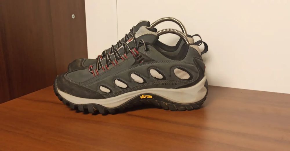 Трекінгові шкіряні кросівки Merrell Radius 3 стан ідеал розмір 40 25