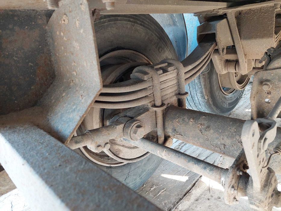 Naczepa wywrotka 40m aluminiowa Kaiser Robuste resor