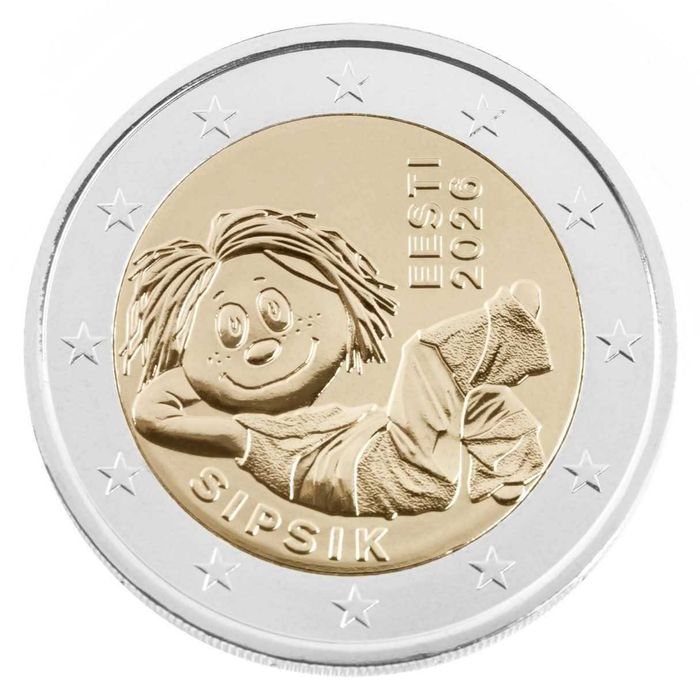 Moedas 2€ Comemorativa - UNC- Ano 2026