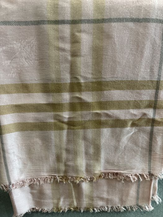 Шарф, палантин burberry, рожевий 80/180