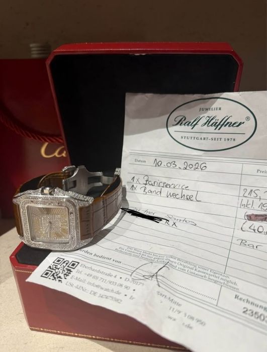 Relógio Cartier Santos 100XL