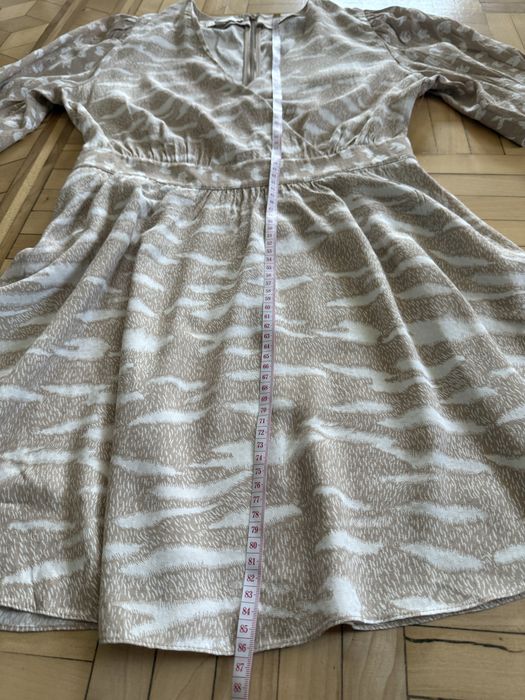 Sukienka mini lato beżowa Ted Baker rozmiar 38 40