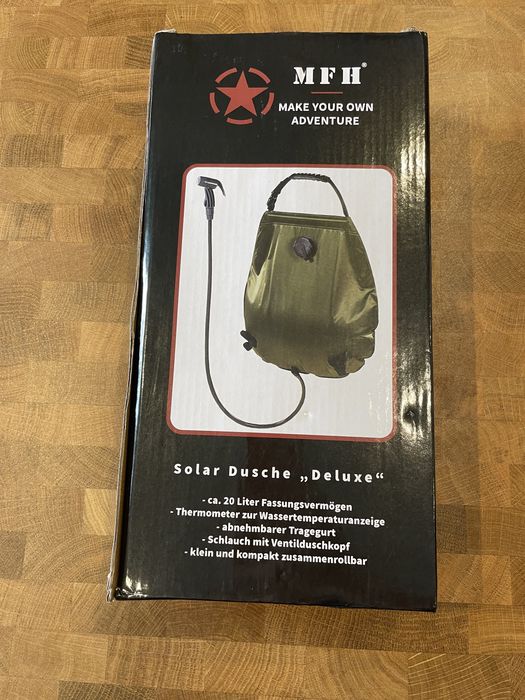 Prysznic turystyczny MFH Solar Shower Deluxe