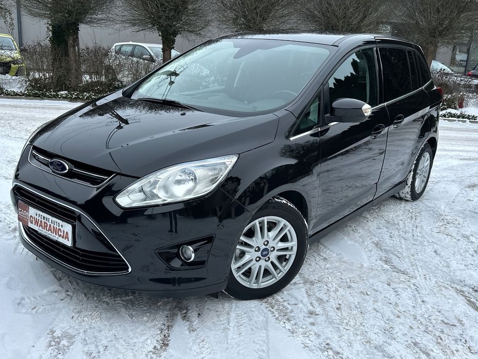 Ford Grand C-MAX 2.0TDci Automat Alu17 Navi Rolety Piękny Opłacony Gwarancja