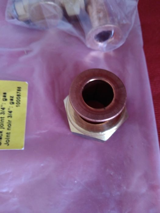 JUNTAS / curva/ bico para esquentador gás