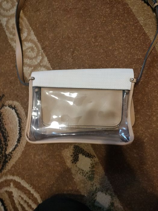 Torebka damska półprzezroczysta