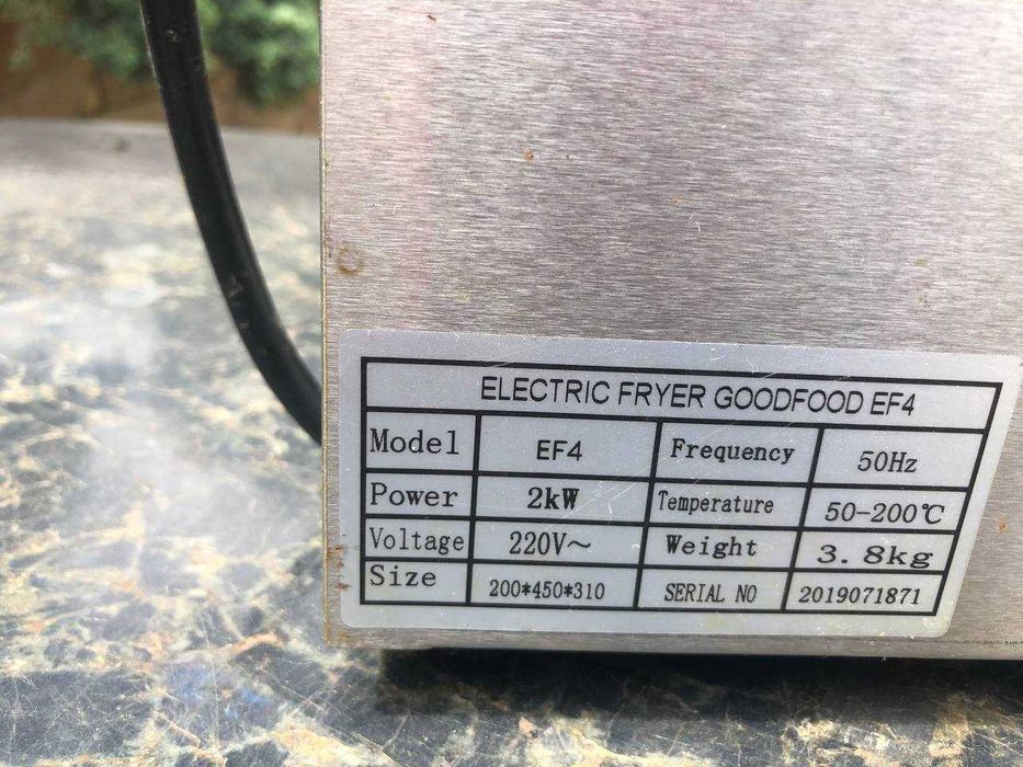 Продам - Фритюрниця електрична професійна GoodFood EF4