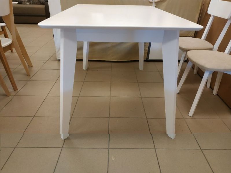 Стіл Мілан 120х80+40 прямокутний розкладний кухонний на кухню бук