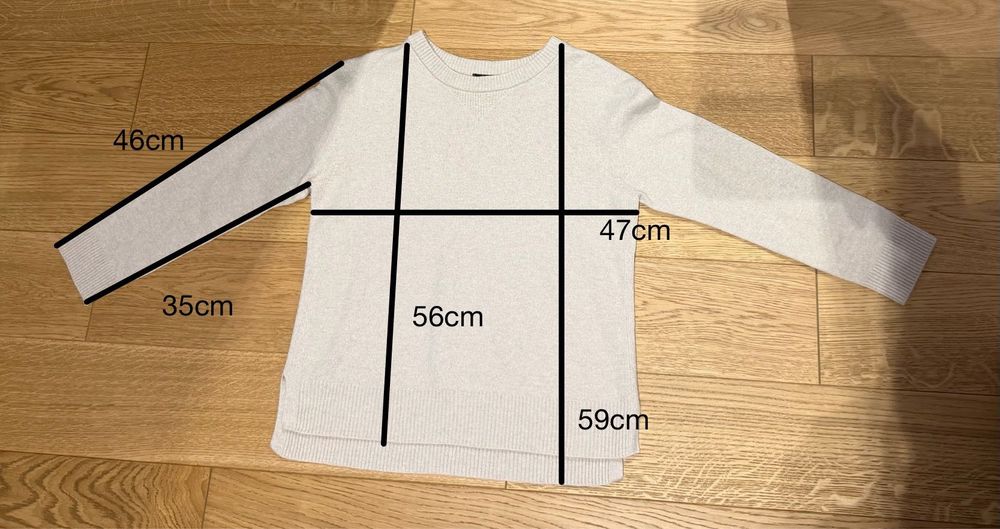 Beżowy sweterek, Massimo Dutti, rozmiar M