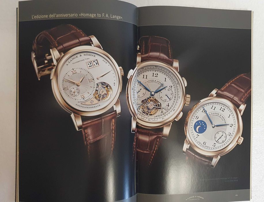 A. Lange&Sohne, Livro Relógios Tradizione Creatrice, 2010/11, 165 Anos