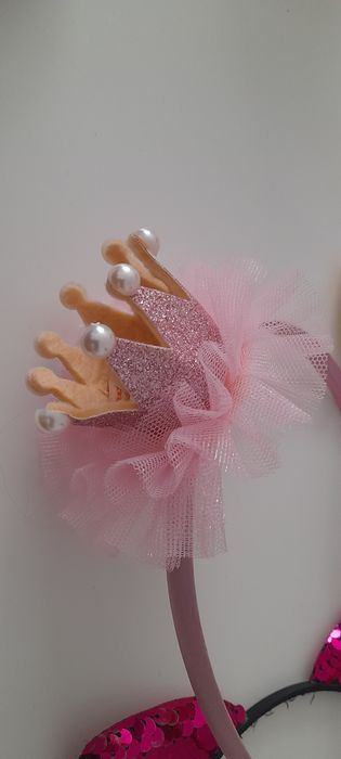 Ободок обруч єдинорога, вушка, корона