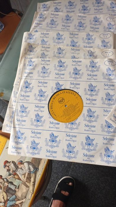 Colecção  de 10 LP's Música Clássica  Italiana  Colecção  Limitada