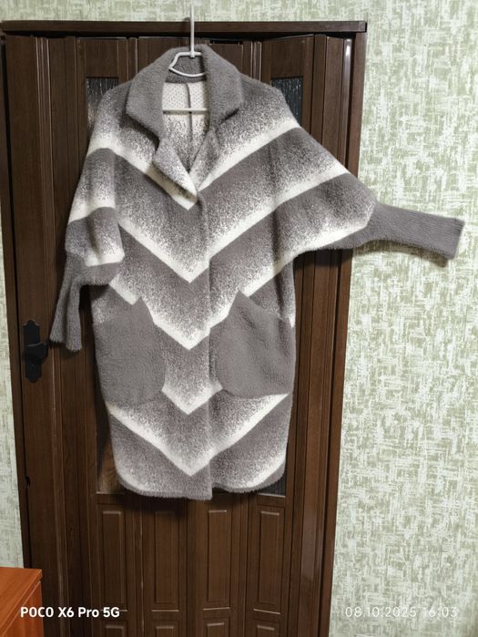 Продам пальто из альпаки оверсайз