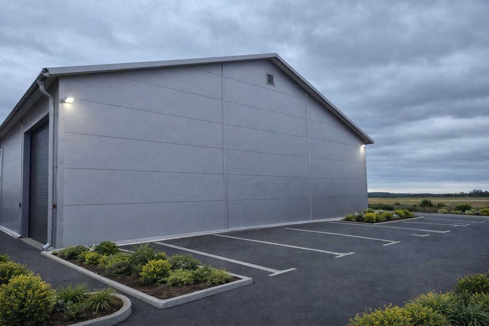 HALA STALOWA 15X30X5  - 3 strefa śniegowa