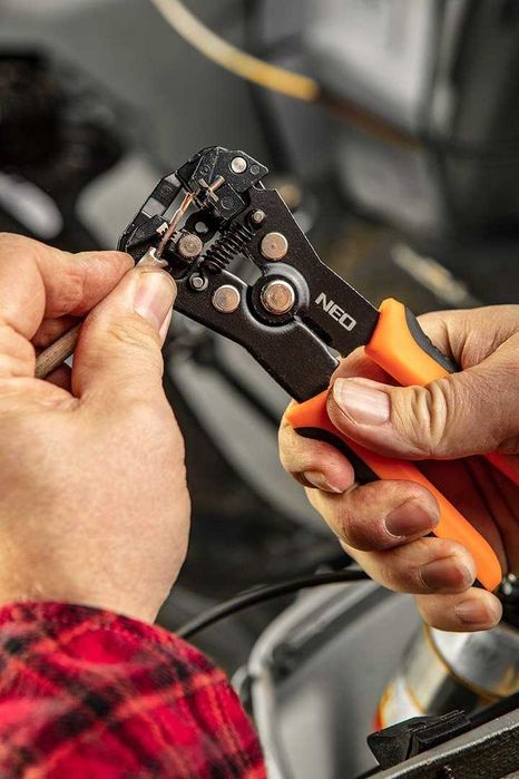 Automatyczny ściągacz izolacji czołowy 01-540 zaciskarka 200mm