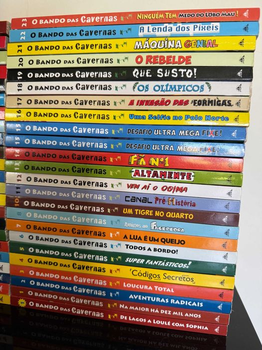 Coleção Bando das Cavernas – Livros 1 a 45 – Excelente estado