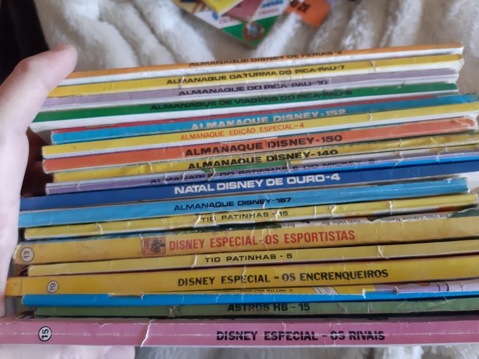 Livros antigos de banda desenhada
