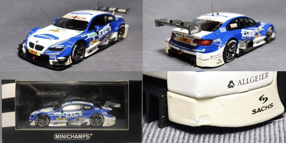 Модели 1/43 BMW Е24, M3 GTR E46, DTM E92, E12 (Minichamps)