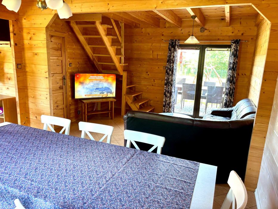 Domek Przy Lesie Nad Jeziorem. 8 osób 4 Sypialnie, Jacuzzi, Bilard