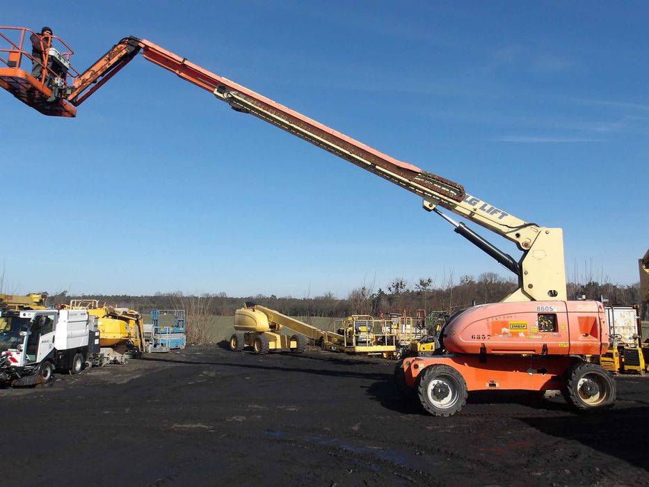 Podnośnik koszowy teleskopowy 12m 4x4 JLG 860SJ (Genie Haulotte) UDT