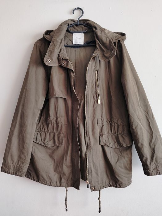 Parka Mango m khaki
