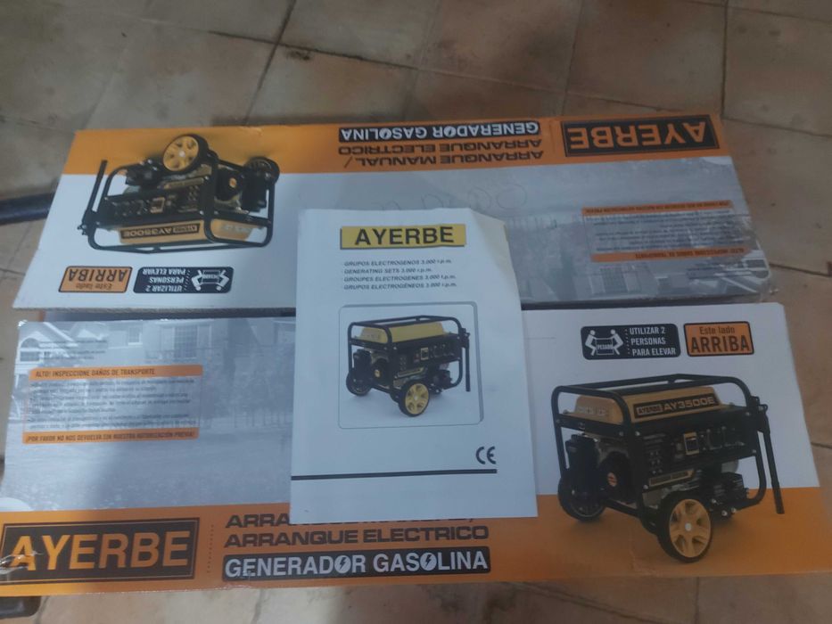Gerador novo em caixa com factura a comprovar 560€