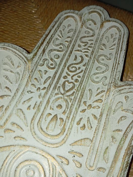 Mão decorativa Budista!!