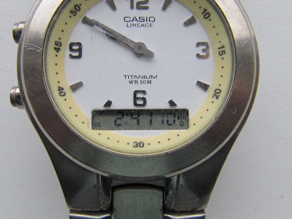 Мужские часы Casio Lineage Titanium  1301  LIN-166