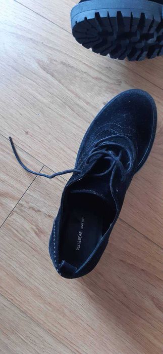 Botas de salto pretas novas - Pull & Bear