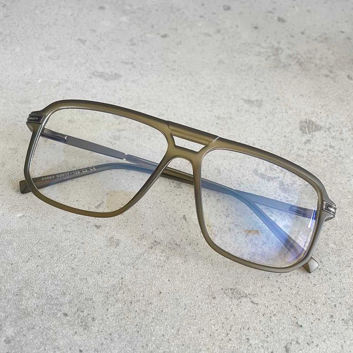 Stylowe okulary oprawki komputerowe, zerówki, anti blue light, unisex.