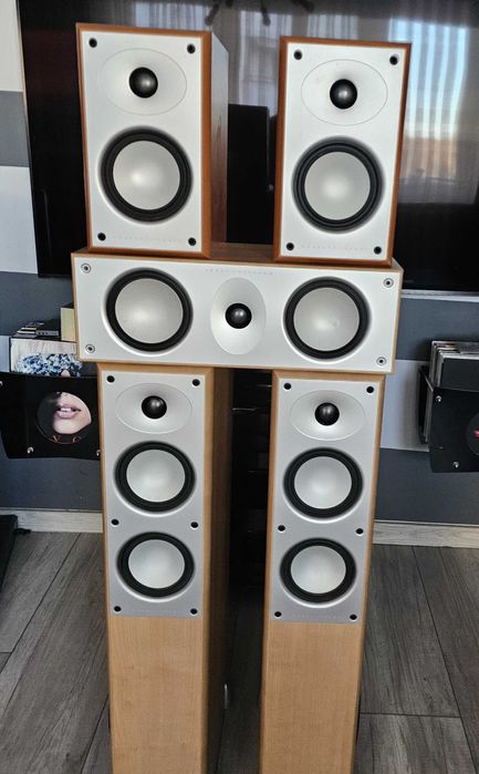 Kolumny MORDAUNT-SHORT MS502 SUB MS905 MS902 kino domowe Certyfika THX