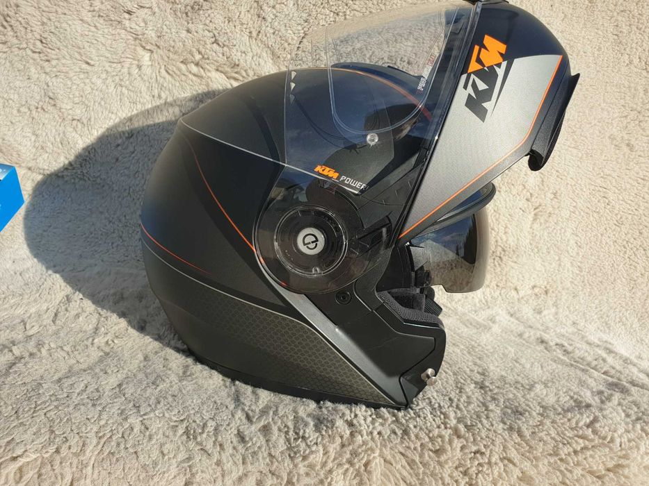 Schuberth c3 PRO rozm . L szczękowy  kask motocyklowy z blendą  +intercom