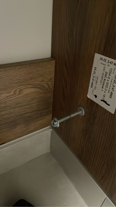 Szafa na wymiar, zabudowa do lazienki - projekt do wlasnego montazu