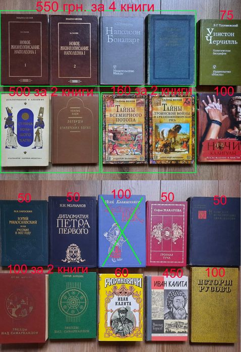 Историческая литература Широкорад Климов Бунич Слоон Бушков