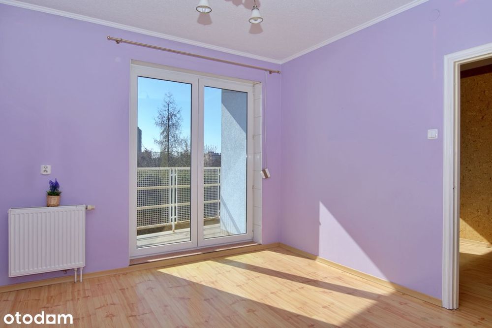 Mieszkanie 2 pokoje z balkonem, zamknięte osiedle, Poznań.