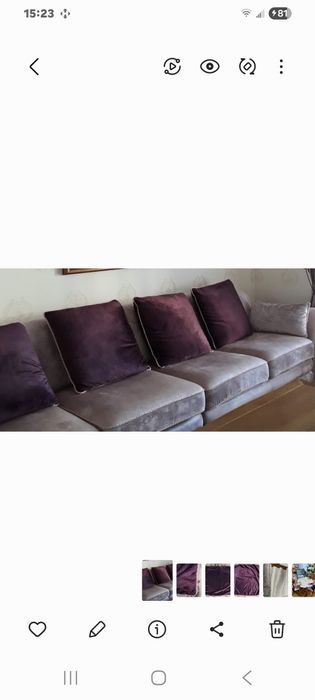 Наволочки,подушки на диван.