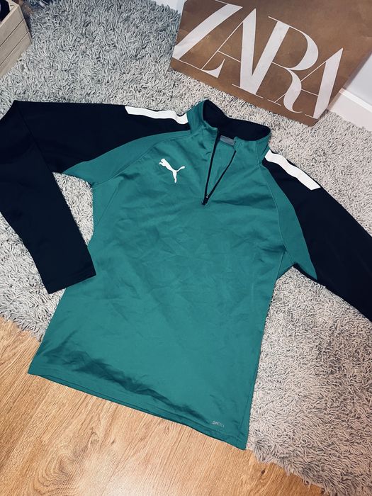 Zielona bluza meska puma rozm s sportowa