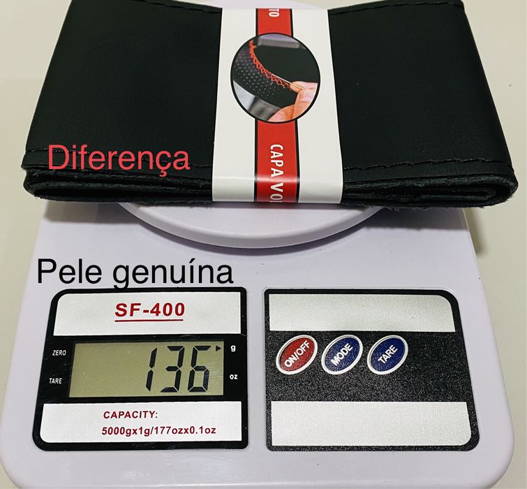 Kit Forrar Volante pele genuína